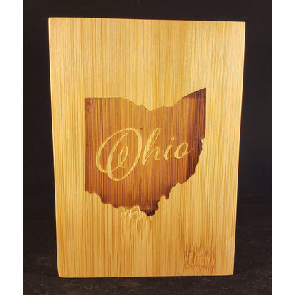 Bamboo Ohio Wine Box