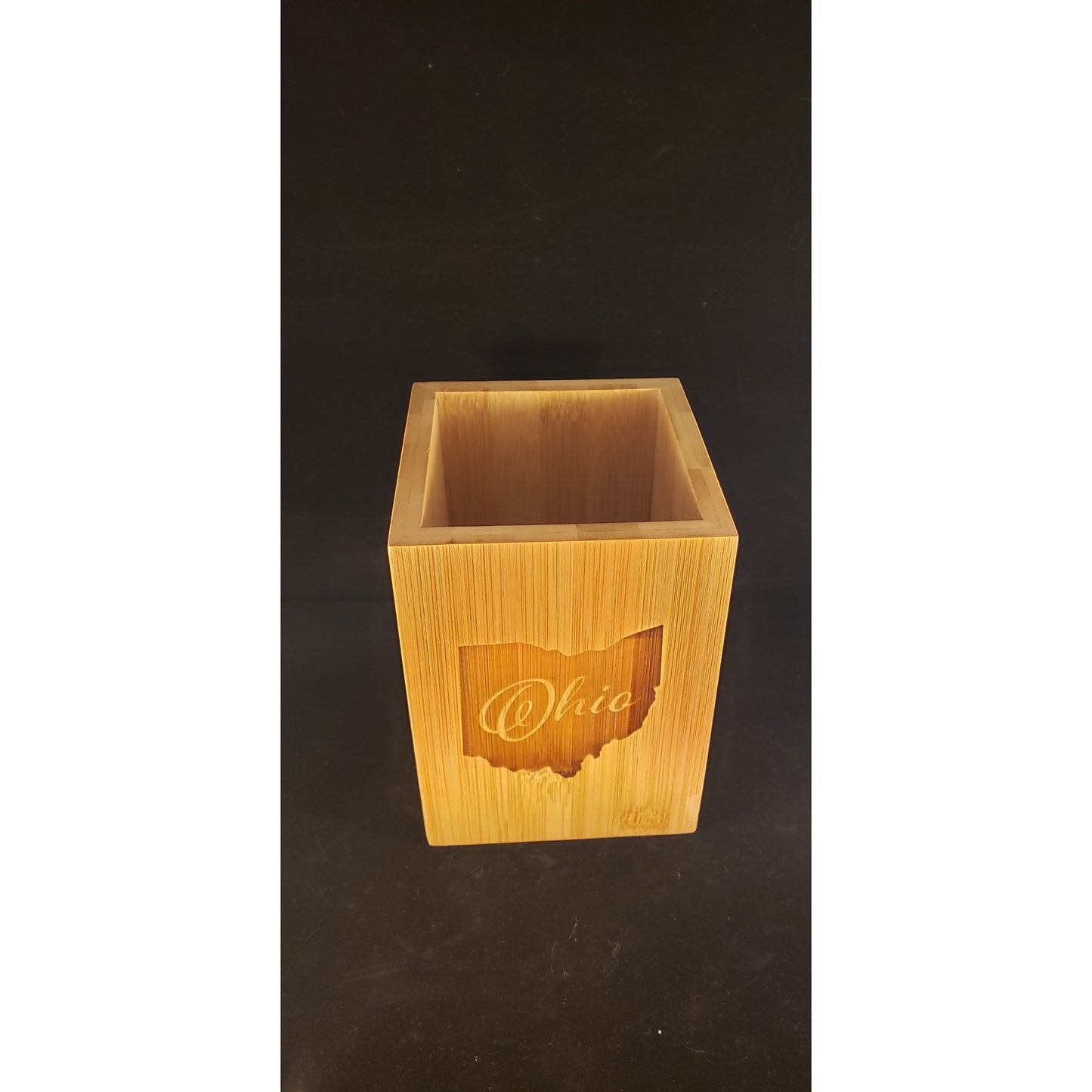 Bamboo Ohio Wine Box