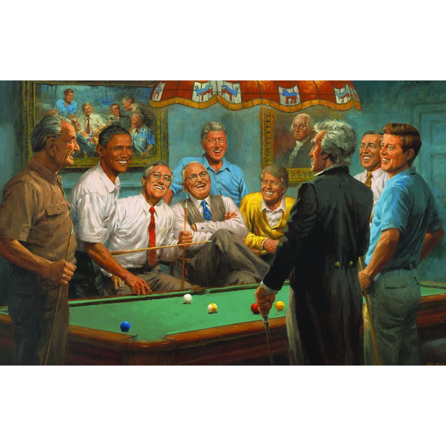 Callin' The Red 1000 Piece Puzzle