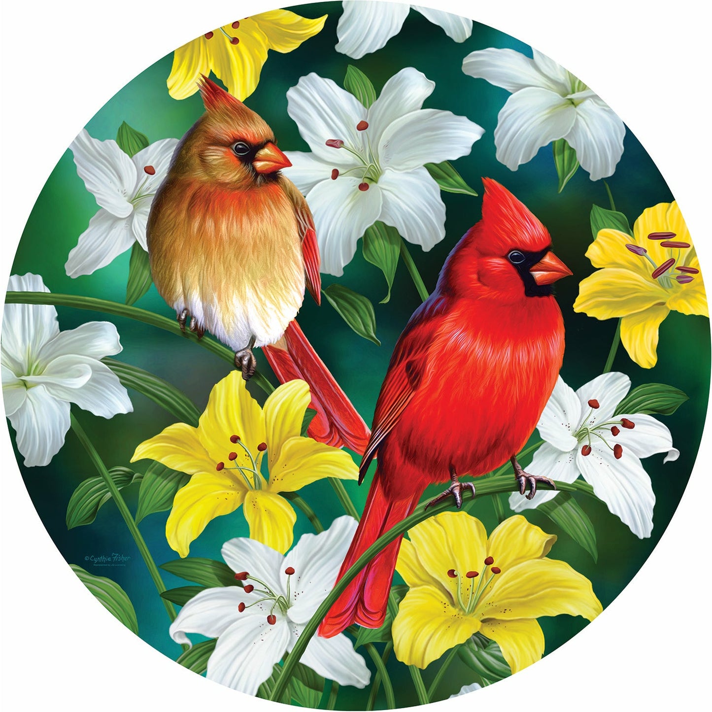 Cardinals in the Round Puzzle