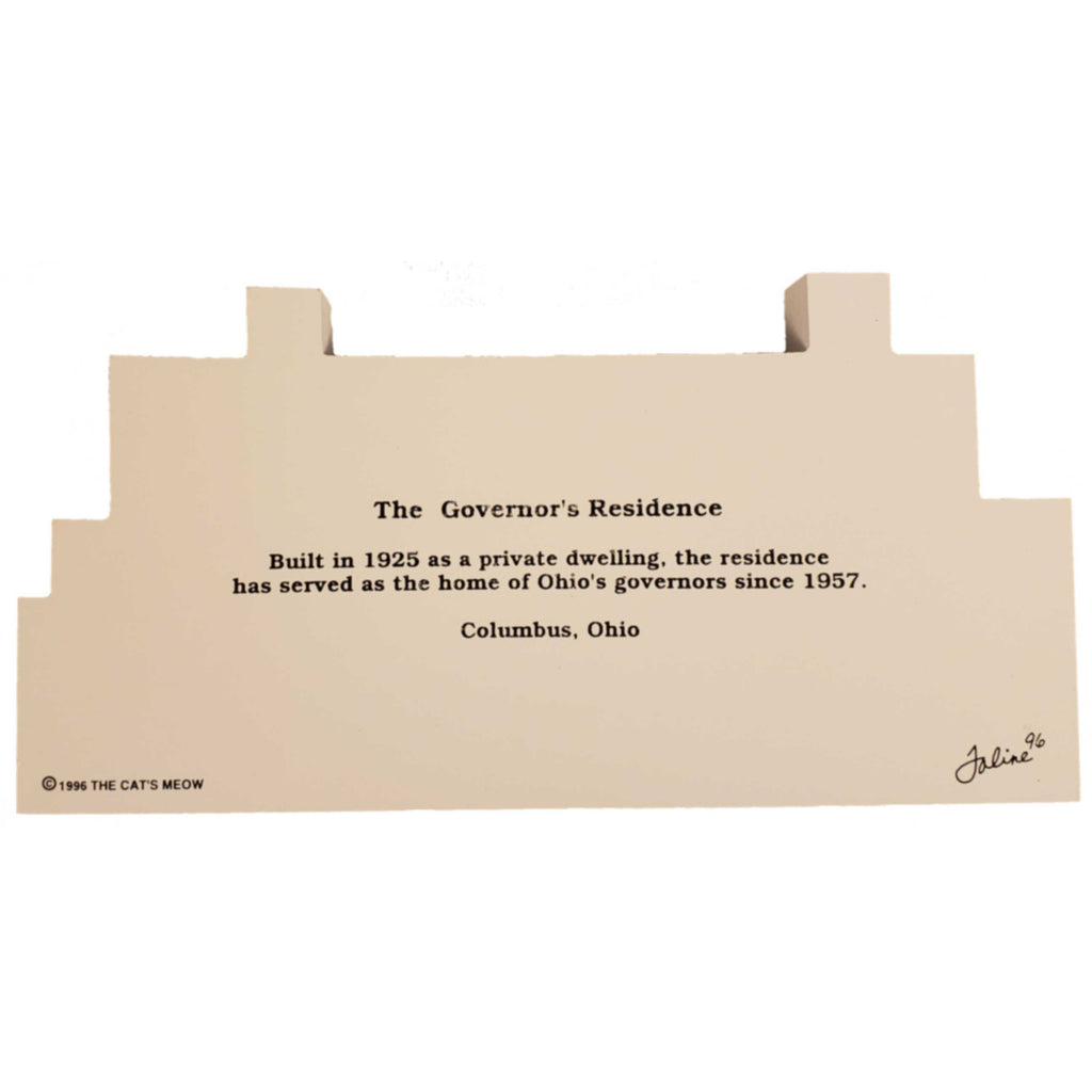 Cat's Meow The Governor's Residence