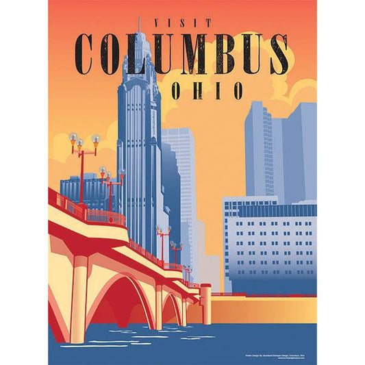 Columbus LeVeque Tower Poster 11 x 14