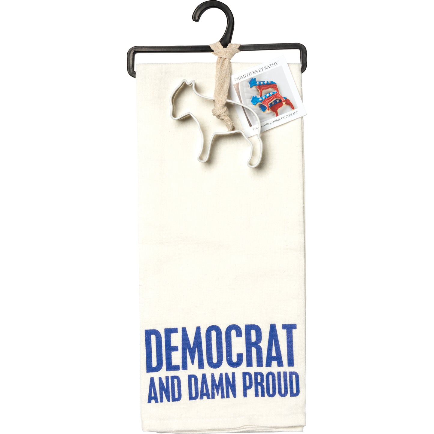 Democrat Towel and Cookie Cutter