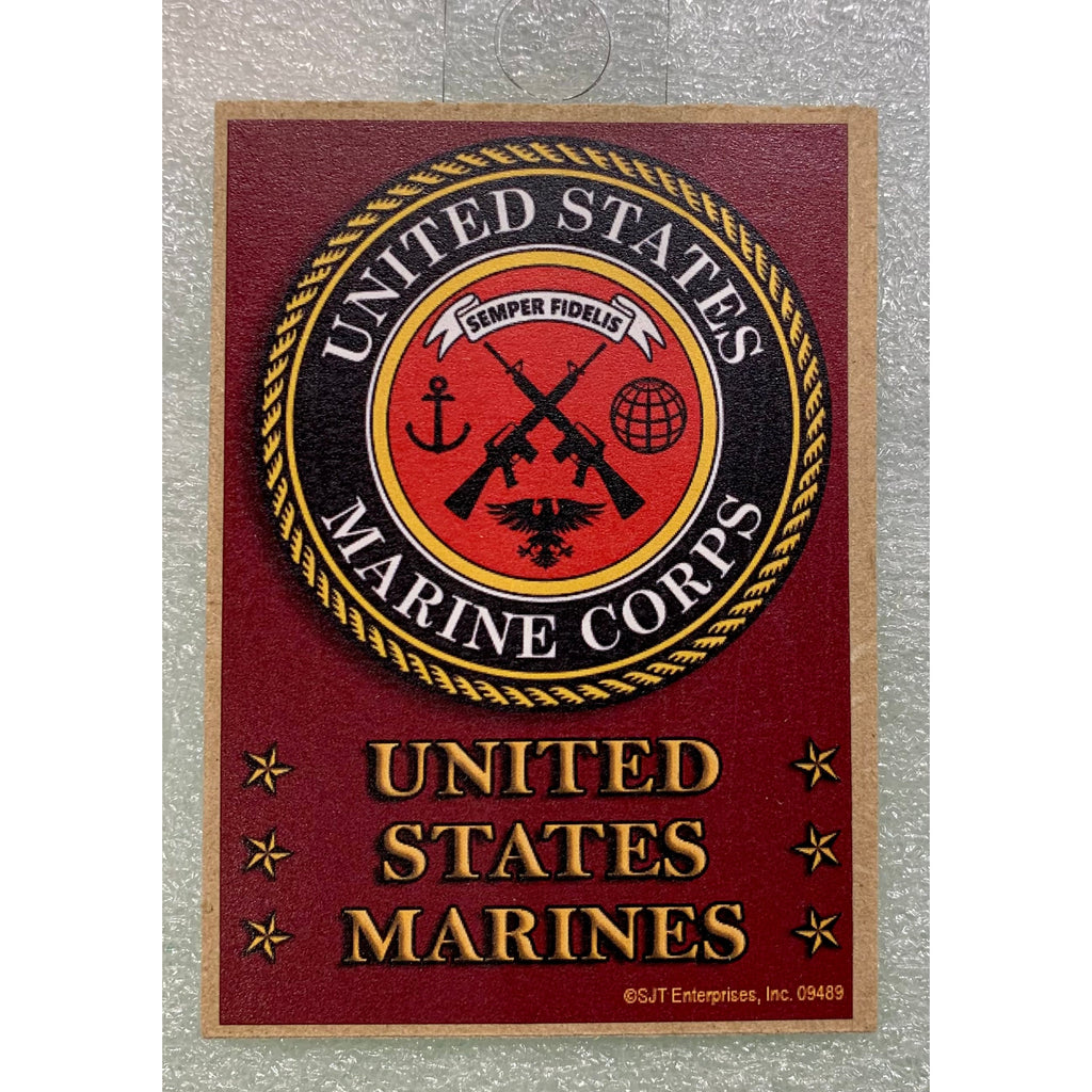 Wood Military, Police, and Fire Dept. Magnets