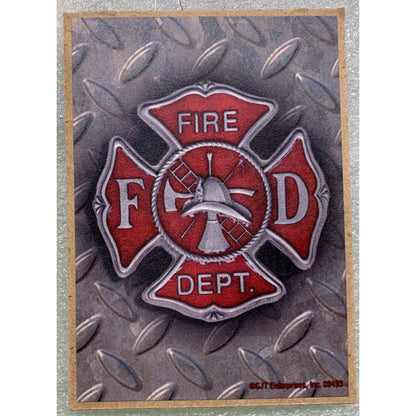 Wood Military, Police, and Fire Dept. Magnets
