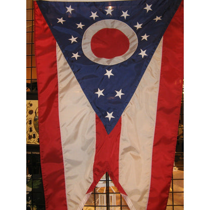 Ohio Flown Flag at the Ohio Statehouse