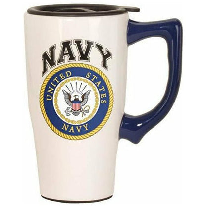 Ceramic Military & Patriotic Travel Mug
