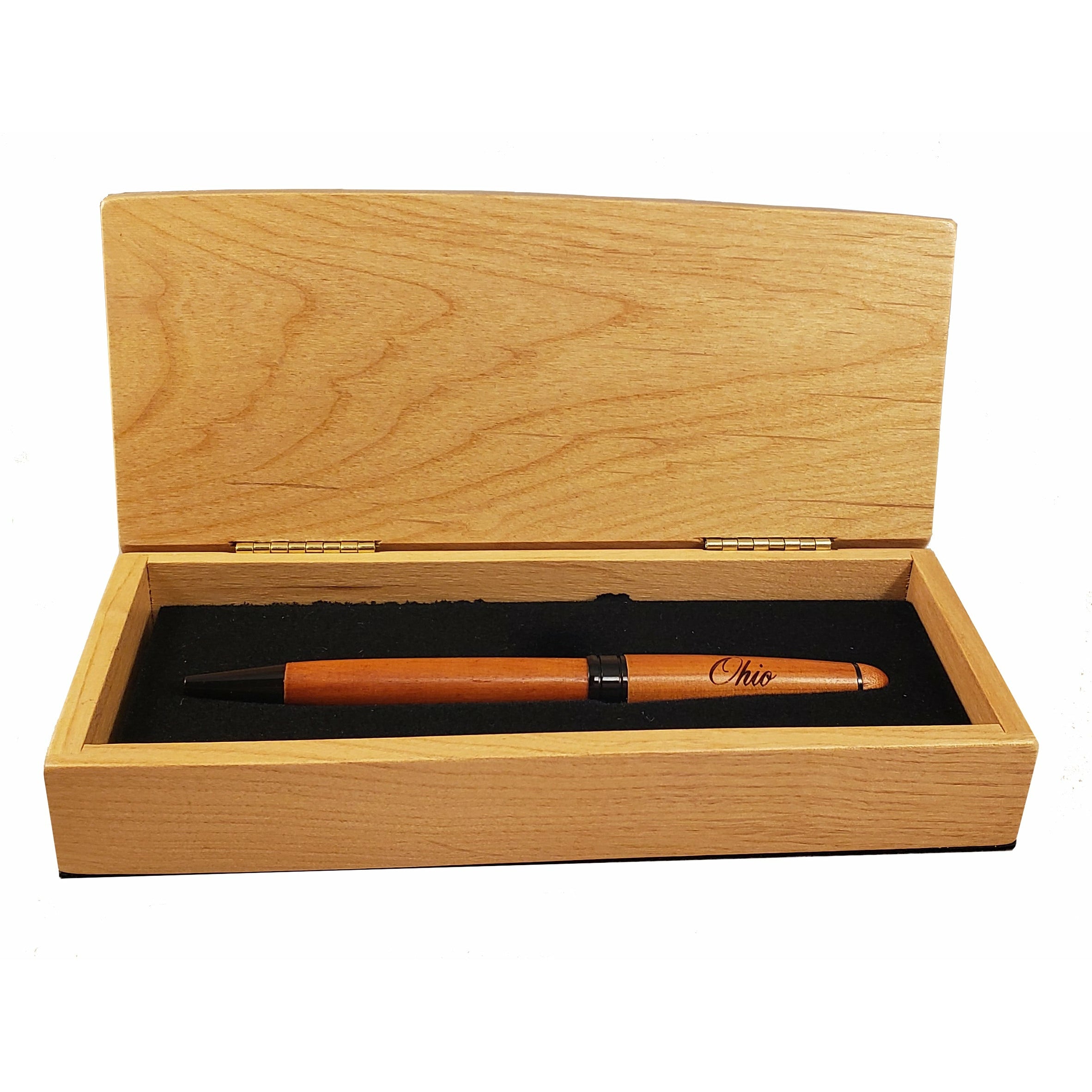 State of Ohio Seal Wooden Pen Box Set