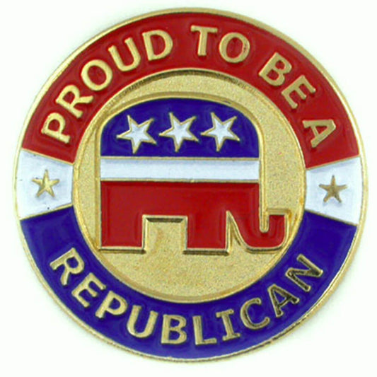Proud Republican Lapel Pin