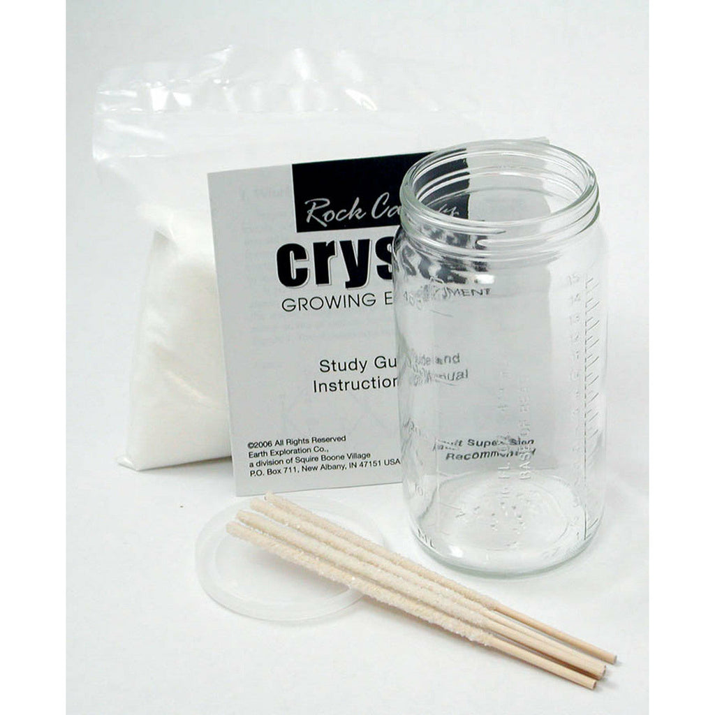 Rock Candy Crystal Growing Experiment Kit