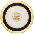 State Seal China Plate 10 1/2"