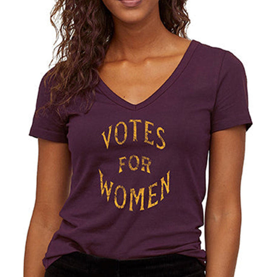 Votes for Women V-Neck T-Shirt