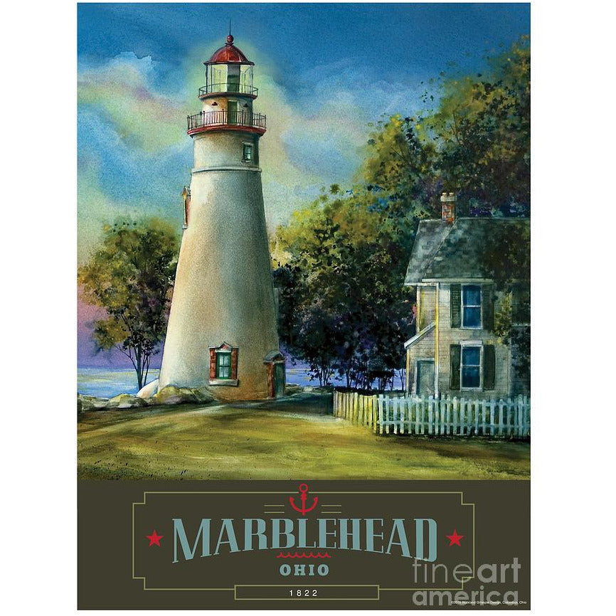 Marblehead Ohio Poster 18 x 24