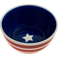 Red Stripe Blue Star Bowl